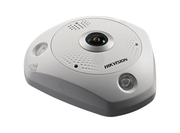 HikVision 12MP Fisheye kamera Heatmap